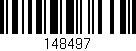 Código de barras (EAN, GTIN, SKU, ISBN): '148497'