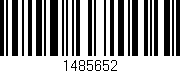 Código de barras (EAN, GTIN, SKU, ISBN): '1485652'