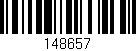 Código de barras (EAN, GTIN, SKU, ISBN): '148657'