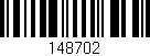 Código de barras (EAN, GTIN, SKU, ISBN): '148702'