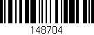 Código de barras (EAN, GTIN, SKU, ISBN): '148704'
