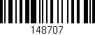 Código de barras (EAN, GTIN, SKU, ISBN): '148707'