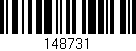 Código de barras (EAN, GTIN, SKU, ISBN): '148731'