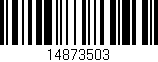Código de barras (EAN, GTIN, SKU, ISBN): '14873503'