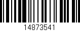 Código de barras (EAN, GTIN, SKU, ISBN): '14873541'