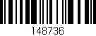 Código de barras (EAN, GTIN, SKU, ISBN): '148736'