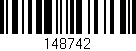 Código de barras (EAN, GTIN, SKU, ISBN): '148742'