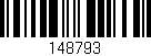 Código de barras (EAN, GTIN, SKU, ISBN): '148793'