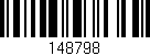 Código de barras (EAN, GTIN, SKU, ISBN): '148798'