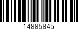 Código de barras (EAN, GTIN, SKU, ISBN): '14885845'