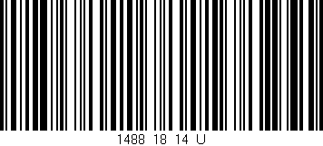 Código de barras (EAN, GTIN, SKU, ISBN): '1488_18_14_U'