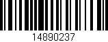 Código de barras (EAN, GTIN, SKU, ISBN): '14890237'