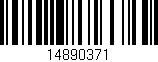 Código de barras (EAN, GTIN, SKU, ISBN): '14890371'
