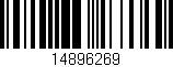 Código de barras (EAN, GTIN, SKU, ISBN): '14896269'