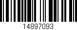 Código de barras (EAN, GTIN, SKU, ISBN): '14897093'