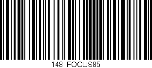 Código de barras (EAN, GTIN, SKU, ISBN): '148/FOCUS85'