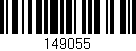 Código de barras (EAN, GTIN, SKU, ISBN): '149055'