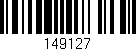 Código de barras (EAN, GTIN, SKU, ISBN): '149127'