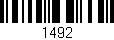 Código de barras (EAN, GTIN, SKU, ISBN): '1492'