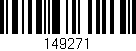 Código de barras (EAN, GTIN, SKU, ISBN): '149271'