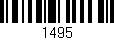 Código de barras (EAN, GTIN, SKU, ISBN): '1495'