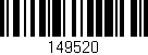 Código de barras (EAN, GTIN, SKU, ISBN): '149520'