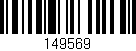 Código de barras (EAN, GTIN, SKU, ISBN): '149569'