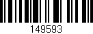 Código de barras (EAN, GTIN, SKU, ISBN): '149593'