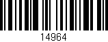 Código de barras (EAN, GTIN, SKU, ISBN): '14964'