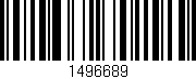 Código de barras (EAN, GTIN, SKU, ISBN): '1496689'