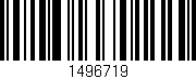 Código de barras (EAN, GTIN, SKU, ISBN): '1496719'