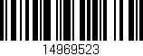 Código de barras (EAN, GTIN, SKU, ISBN): '14969523'