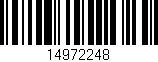 Código de barras (EAN, GTIN, SKU, ISBN): '14972248'