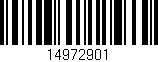 Código de barras (EAN, GTIN, SKU, ISBN): '14972901'