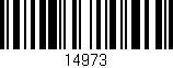 Código de barras (EAN, GTIN, SKU, ISBN): '14973'