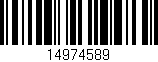 Código de barras (EAN, GTIN, SKU, ISBN): '14974589'