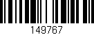 Código de barras (EAN, GTIN, SKU, ISBN): '149767'