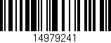 Código de barras (EAN, GTIN, SKU, ISBN): '14979241'