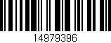 Código de barras (EAN, GTIN, SKU, ISBN): '14979396'