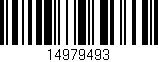 Código de barras (EAN, GTIN, SKU, ISBN): '14979493'