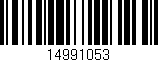 Código de barras (EAN, GTIN, SKU, ISBN): '14991053'