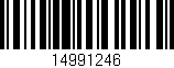Código de barras (EAN, GTIN, SKU, ISBN): '14991246'
