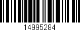 Código de barras (EAN, GTIN, SKU, ISBN): '14995284'