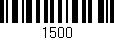 Código de barras (EAN, GTIN, SKU, ISBN): '1500'