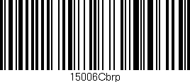 Código de barras (EAN, GTIN, SKU, ISBN): '15006Cbrp'