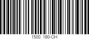Código de barras (EAN, GTIN, SKU, ISBN): '1500/180-CH'