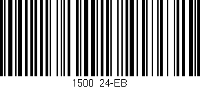 Código de barras (EAN, GTIN, SKU, ISBN): '1500/24-EB'