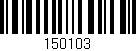 Código de barras (EAN, GTIN, SKU, ISBN): '150103'