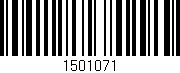 Código de barras (EAN, GTIN, SKU, ISBN): '1501071'