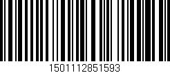 Código de barras (EAN, GTIN, SKU, ISBN): '1501112851593'